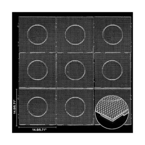9 cuentas cuadradas grandes de 0.197 in para fusibles de_2