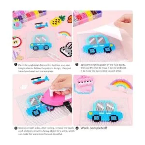 9 cuentas cuadradas grandes de 0.197 in para fusibles de_6