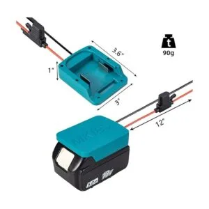 Adaptador de rueda de alimentación para batería Makita de_2