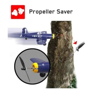 3 juegos de hélice de avión Rc F4U con protectores de_5