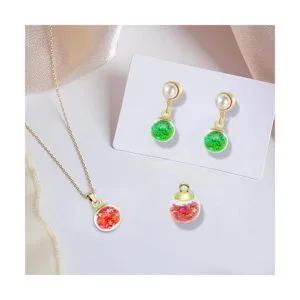 100 colgantes de bola de cristal de 0.630 in con pequeñas_2