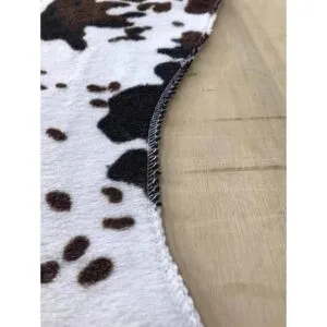 Alfombra con estampado de vaca 43.3 in x 29.5 in_2