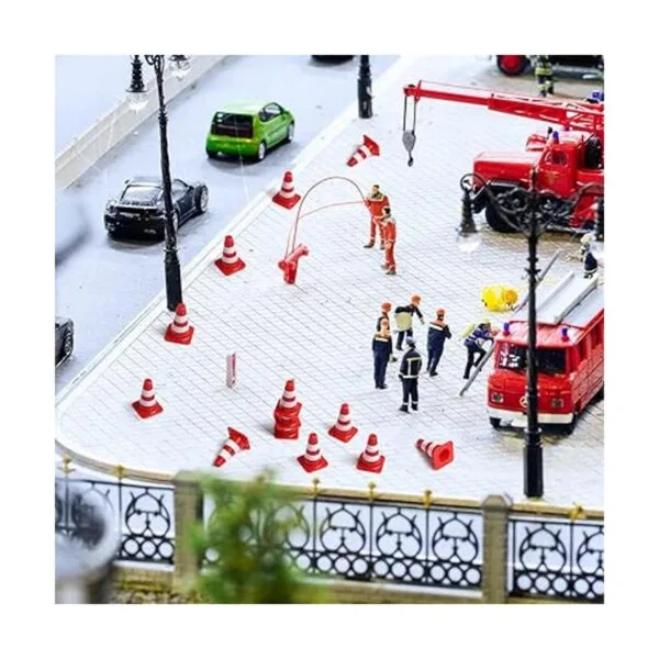 balacoo 50 piezas de cono de carretera miniatura de_4