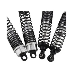 GDOOL 4 amortiguadores delanteros traseros de 3.858 in_4