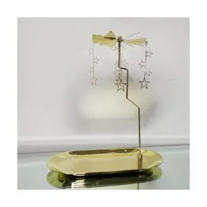 kingnero Candelabro giratorio para velas de carrusel para_2