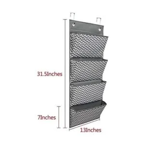 VNOM Organizador de carpetas de pared colgante para_2