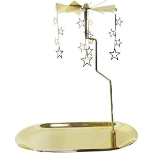 kingnero Candelabro giratorio para velas de carrusel para_1