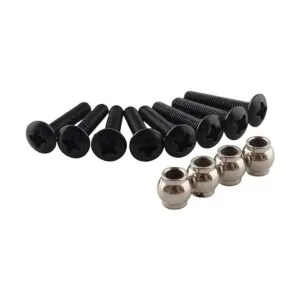 GDOOL 4 amortiguadores delanteros traseros de 3.858 in_7