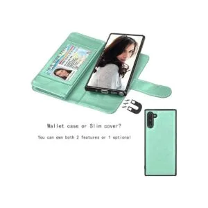 Njjex Funda tipo cartera para Samsung Galaxy Note 10_4