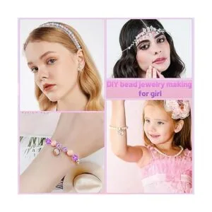 Cludoo 773 cuentas de sirena para hacer joyas kit de_4