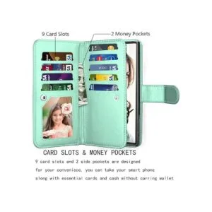 Njjex Funda tipo cartera para Samsung Galaxy Note 10_2