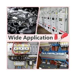 PRECIHW 200 conectores de alambre aislados tipo U 2216_4