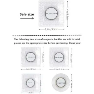 wan 20 pares de broches supermagnéticos de costura oculta_2