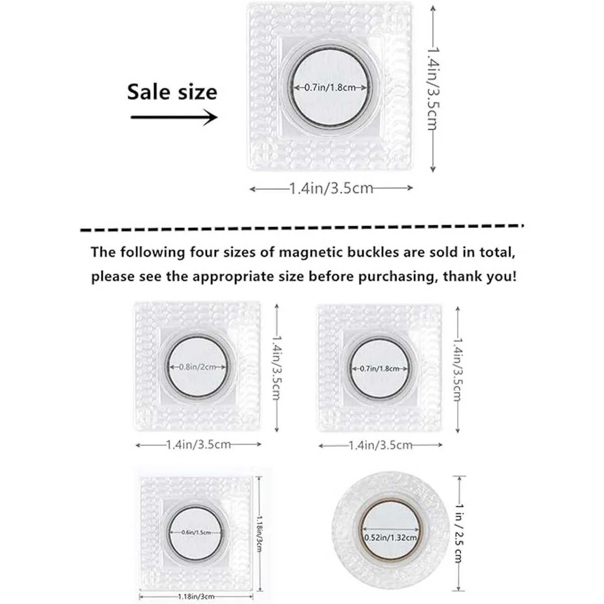 wan 20 pares de broches supermagnéticos de costura oculta_2