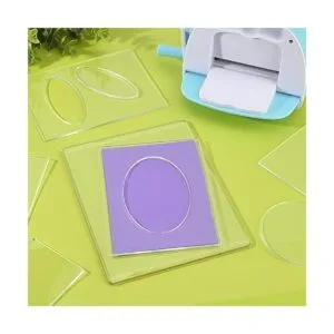 BENECREAT Juego de 4 carpetas de plástico con marco_5