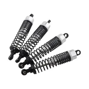 GDOOL 4 amortiguadores delanteros traseros de 3.858 in_6