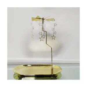 kingnero Candelabro giratorio para velas de carrusel para_5