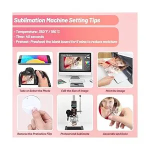 Llavero de sublimación en blanco a granel 120 piezas de_5