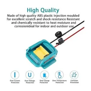 Adaptador de batería de ruedas eléctricas compatible con_3