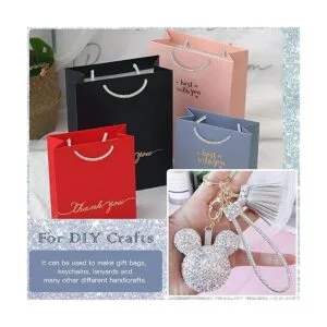 ZYNERY Cordones de cuerda de diamantes de imitación de 8.7_6