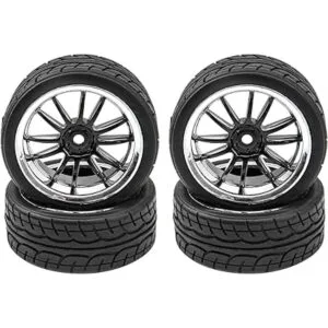 HIRCQOO Llantas hexagonales de 0.472 in y neumáticos de_2