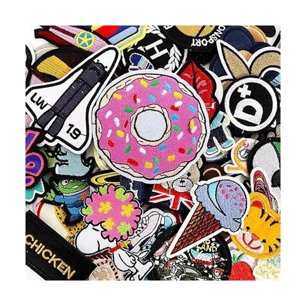 NICEVINYL Parches bordados para planchar con apliques 72_2