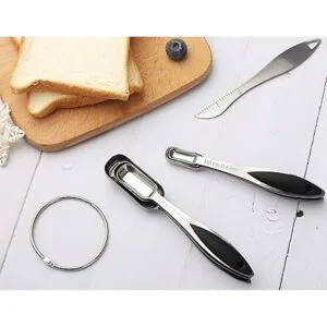 Juego de 7 cucharas medidoras de metal de acero inoxidable_5