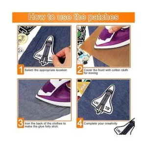 NICEVINYL Parches bordados para planchar con apliques 72_4