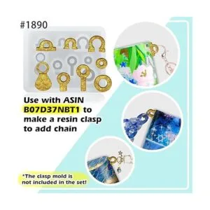 Moldes de silicona de resina para auriculares y soporte_5