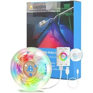 Lacasa Tiras LED con sensor de movimiento RGB y blanco_1