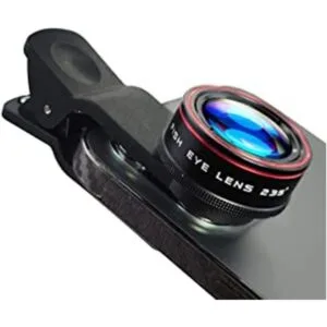 Phone Camera Lens Clip on Cell HD Phone Fisheye Lens kit_1