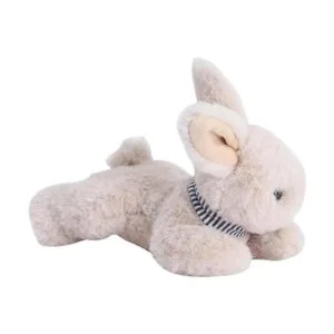 Dilly dudu Juguete de peluche de conejo beige con mejor_2
