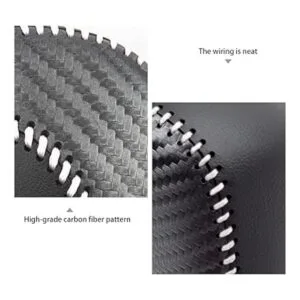 LDYFC Funda de piel para palanca de cambios de coche para_3