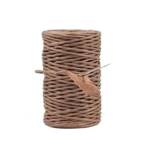 2 rollos de alambre floral calibre 22 328 pies cuerda_3