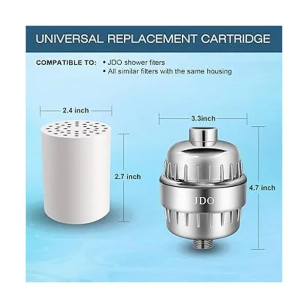 JDO Shower Filter Replacement Cartridge Universal 18_5