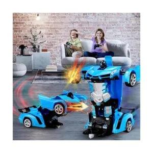 Juguetes de coche a control remoto Transformación de_2