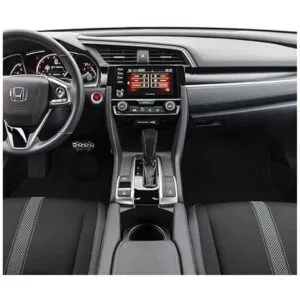 LDYFC Funda de piel para palanca de cambios de coche para_5