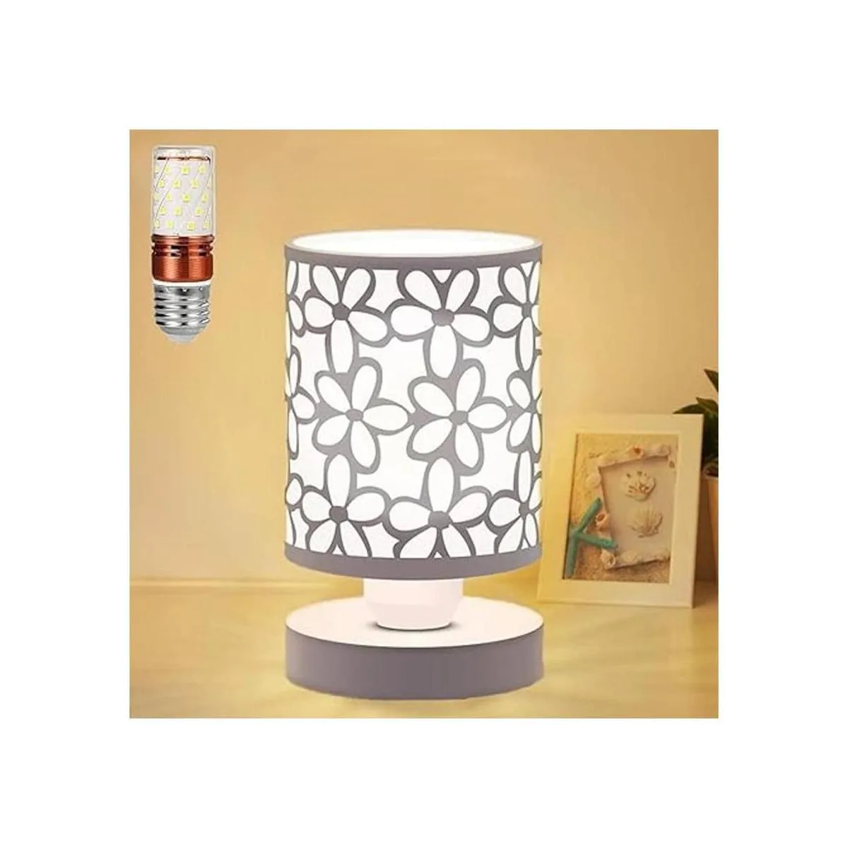 Bedside Table Lamp Table Lamp Bedside Nightstand_4