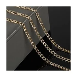 YOUBEIYEE Cadena de eslabones trenzados de 16.4 pies_4