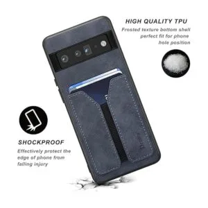 Kowauri Funda para Google Pixel 6 Pro de piel sintética_5