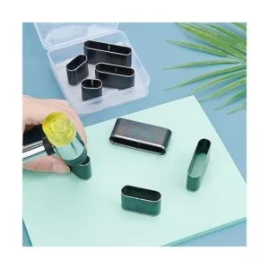 SUPERDANT Juego de 8 troqueles de cuero de acero con_6