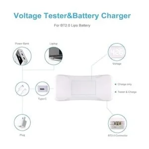 de batería Probador de voltaje tipo C Cargador V2 4.35V5V_2