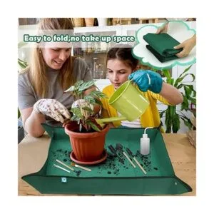 AngleKai Tapete de tela Oxford para trasplantar plantas_5