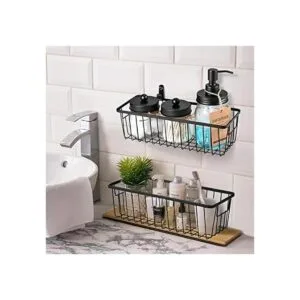 SheeChung Cesta organizadora de almacenamiento de baño de_5