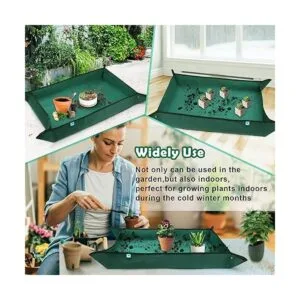 AngleKai Tapete de tela Oxford para trasplantar plantas_6