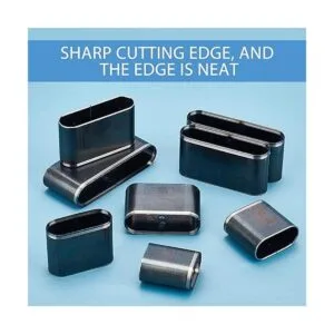 SUPERDANT Juego de 8 troqueles de cuero de acero con_7