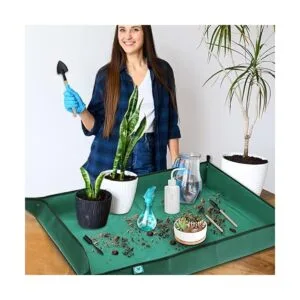 AngleKai Tapete de tela Oxford para trasplantar plantas_7