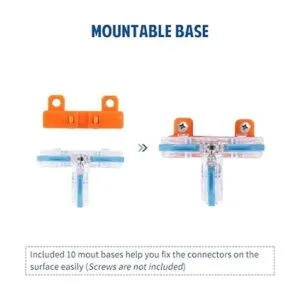Brightfour Conectores de grifo en T para AWG 2812_6