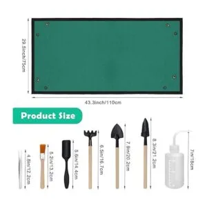 AngleKai Tapete de tela Oxford para trasplantar plantas_2