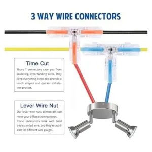 Brightfour Conectores de grifo en T para AWG 2812_2